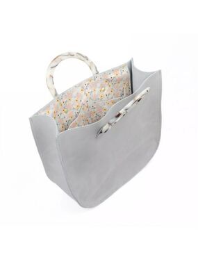 Joy Louise | Leather Top Handle Tote Bag | Handcrafted Large
